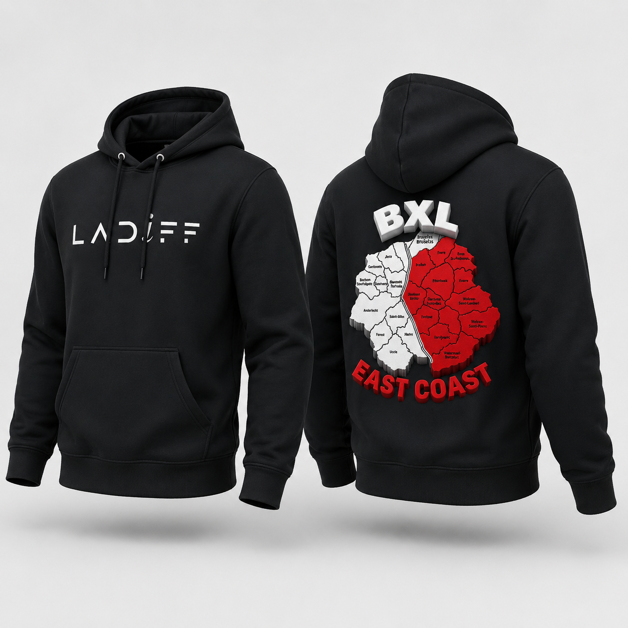 LADiFF BXL EAST COAST HOODIE